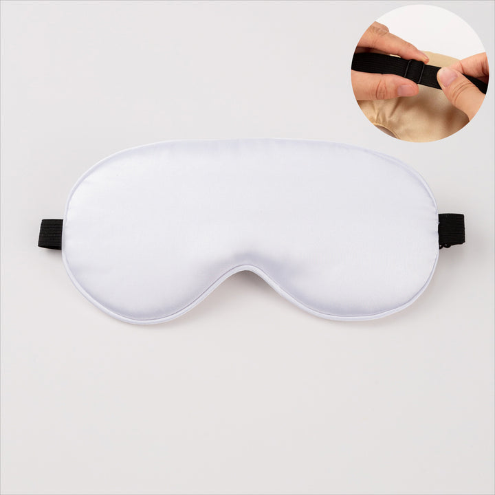 Unisex nan ergonomic sleep mask with adjustable elastic band and soft satin surface Stornfield
