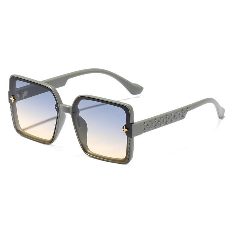 Women's fashionable square sunglasses with embellished frame Stornfield