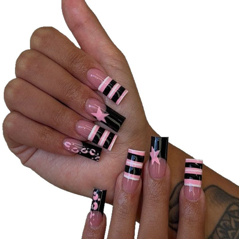 Artistic Press-On Acrylic Nail Enhancements Stornfield