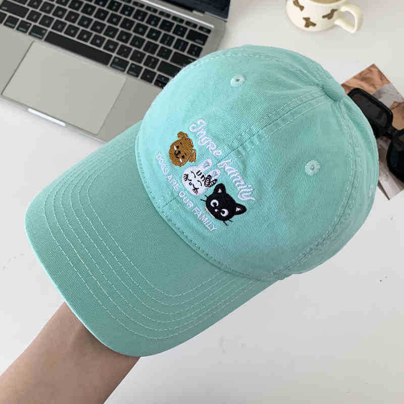 Women's Cute Animal-Embroidered Baseball Cap Stornfield