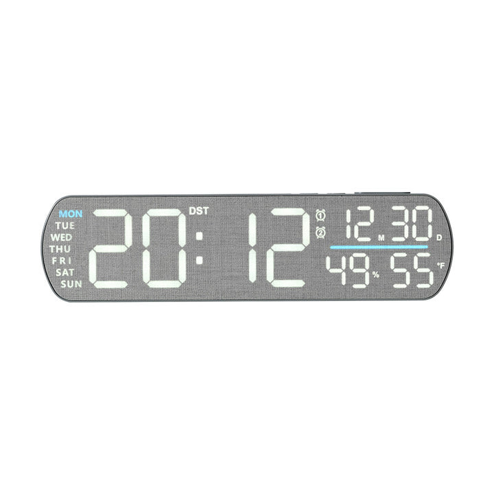 Digital alarm clock with temperature sensor and week display Stornfield