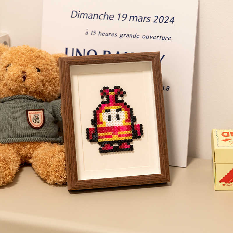 Pixel Art Framed Display for Home