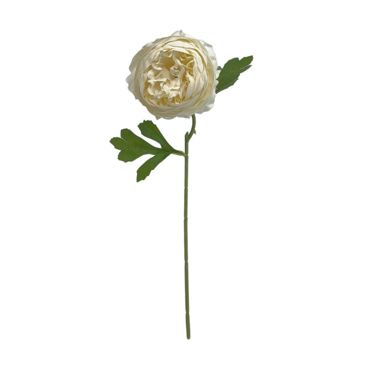 Lifelike Faux Peony Floral Stem Arrangement