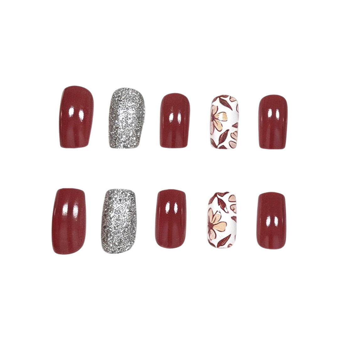 Artistic Floral Nail Design Stornfield