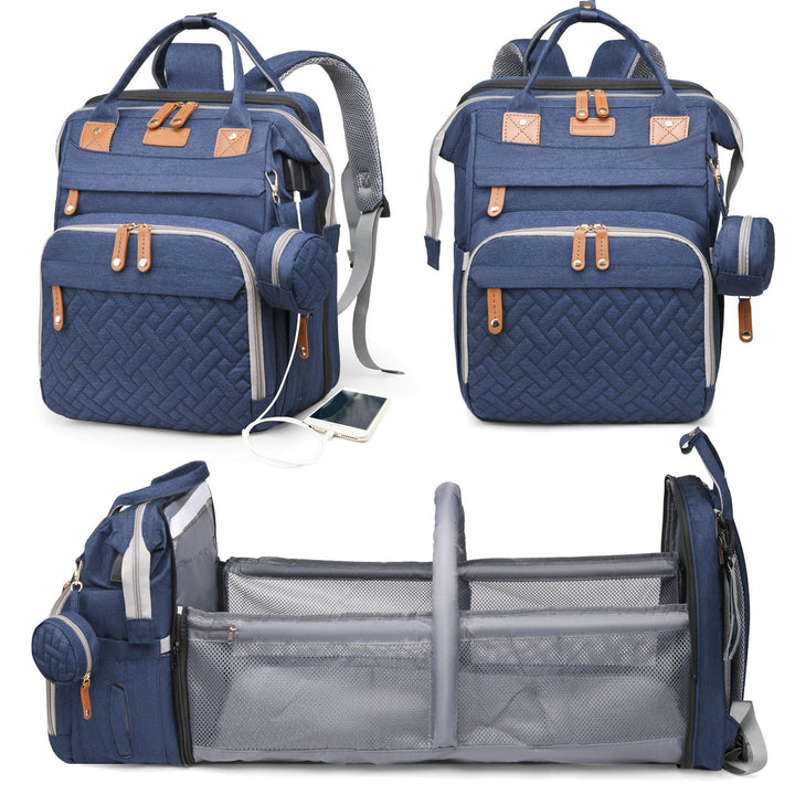 Unisex Multifunctional Backpack with Removable Zipper and Insulated Compartment Stornfield