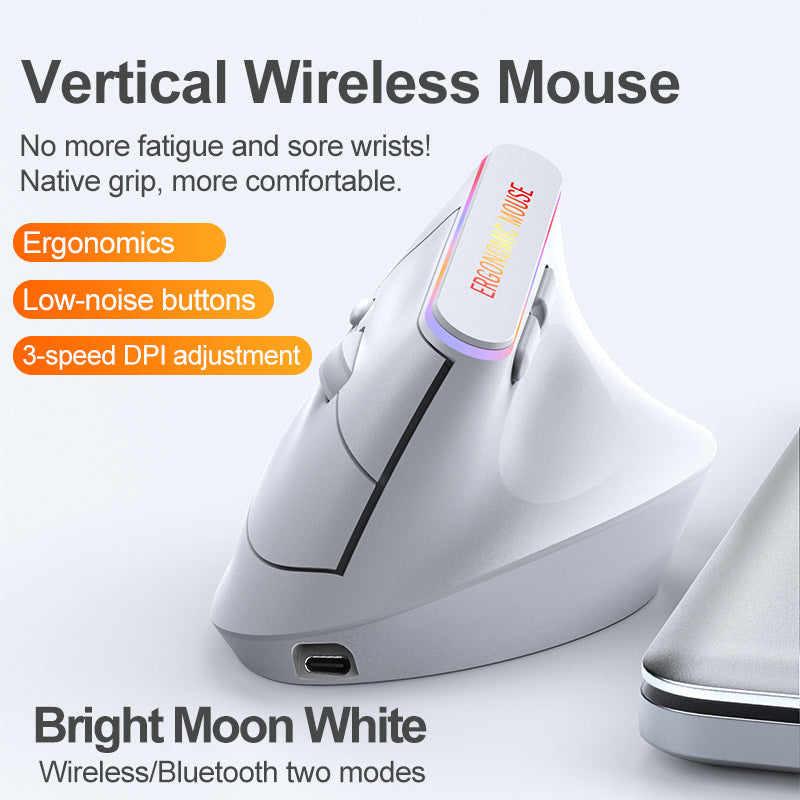 Ergonomic Rechargeable Wireless Mouse Stornfield