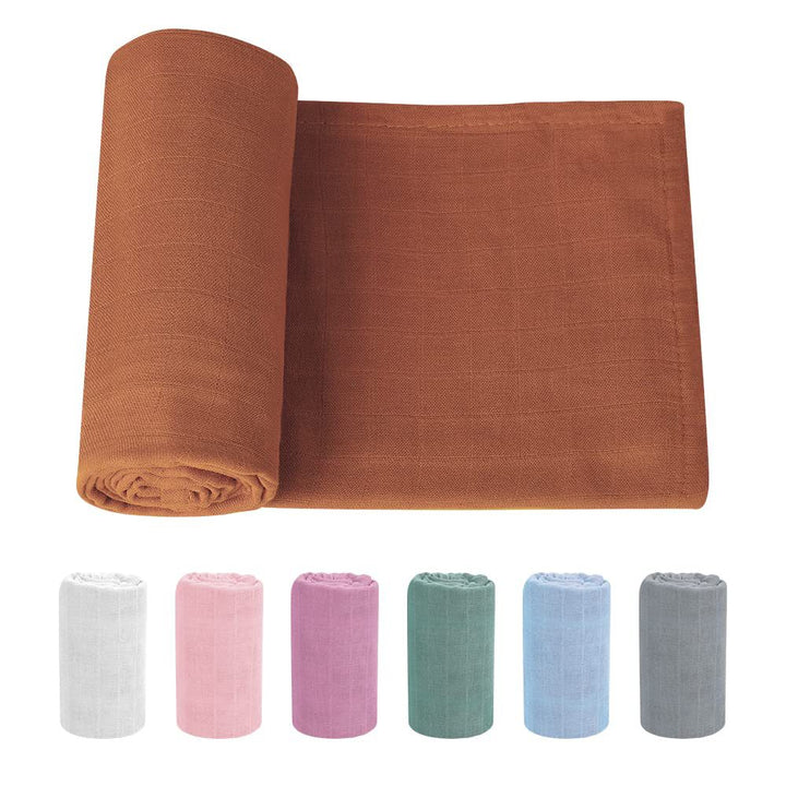 Breathable Organic Cotton Multi-Use Swaddle Blanket Stornfield