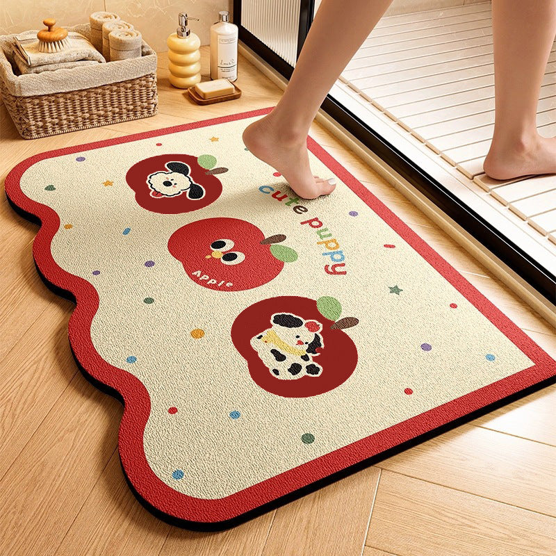 Cute Animal-Themed Memory Foam Bath Mat Stornfield