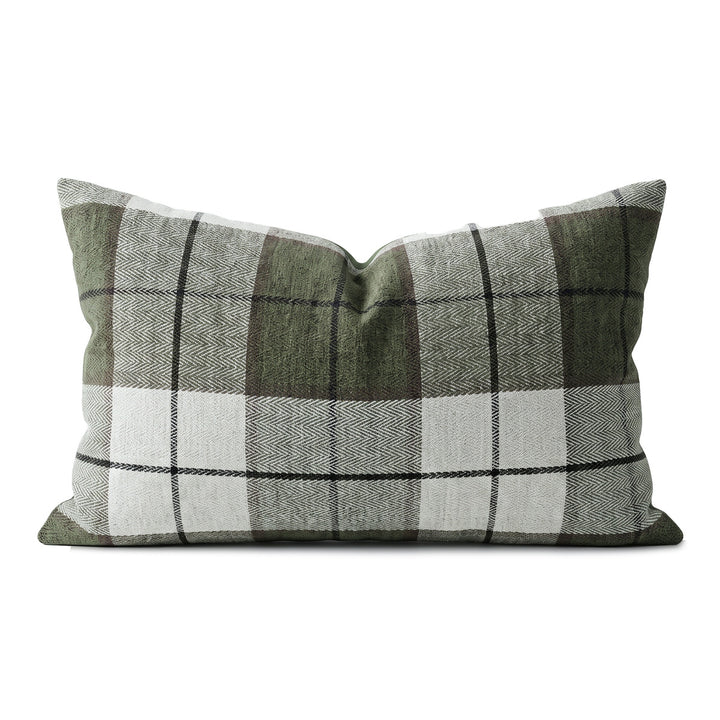 Decorative cushion made of artificial leather with modern design