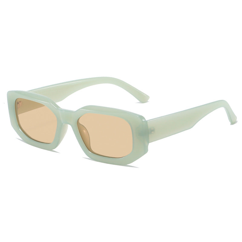 Ladies' fashionable square sunglasses with distinctive Stornfield frame