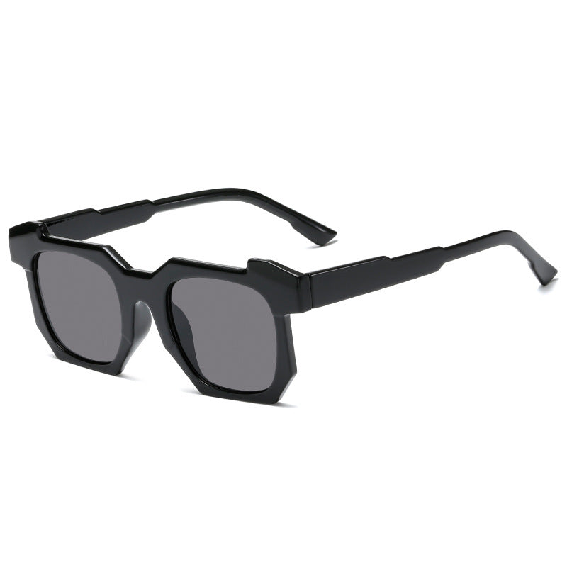 Ladies geometric sunglasses with striking, high-quality plastic frame Stornfield