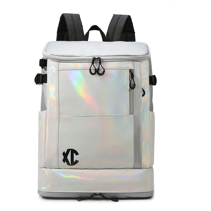 Fashionable Backpack With Holographic Surface Stornfield