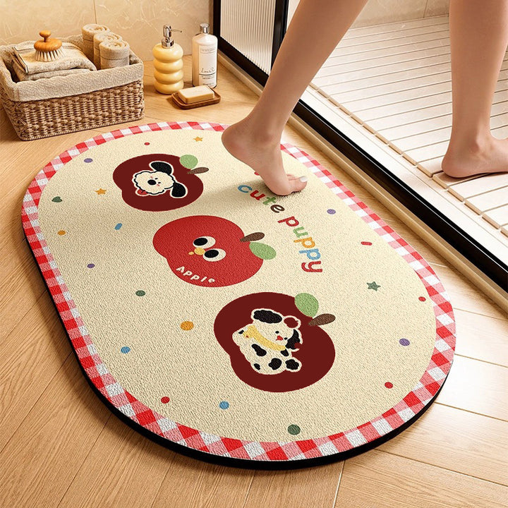 Cute Animal-Themed Memory Foam Bath Mat Stornfield