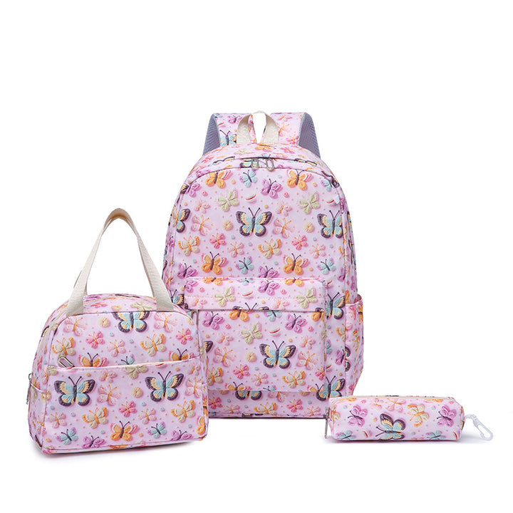 Set consisting of backpack, lunch bag and pencil case Stornfield