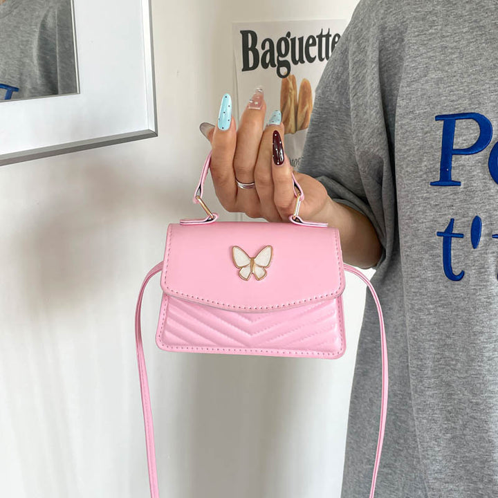 WoChic Mini Handbag with Elegant Butterfly Accent Stornfield