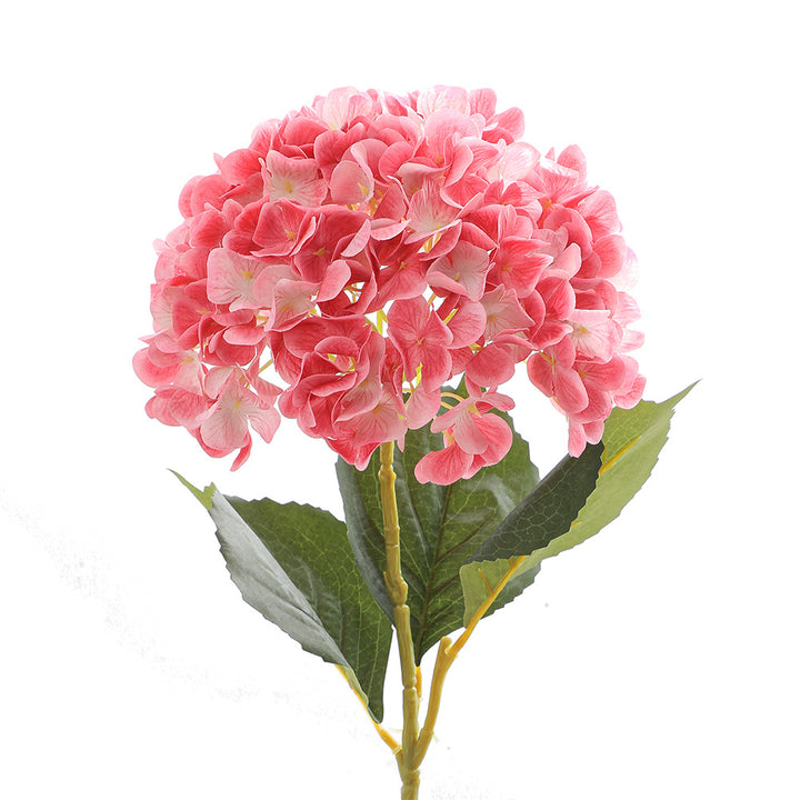 Artificial Hydrangea branch with detailed flowers