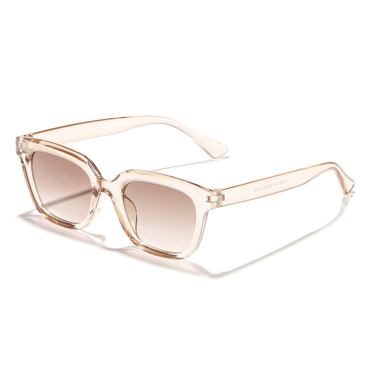Women's Modern Square Sunglasses with Stylish Transparent Frame Stornfield