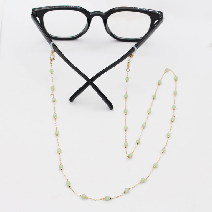 Elegant Beaded Eyewear Retainer Chain Stornfield
