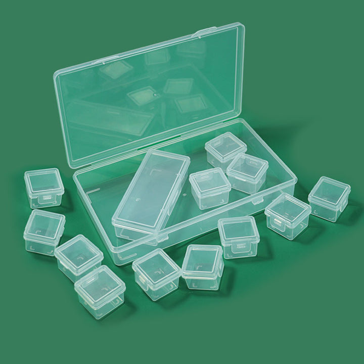 Transparent Multi-Compartment Craft Storage Organizer Stornfield