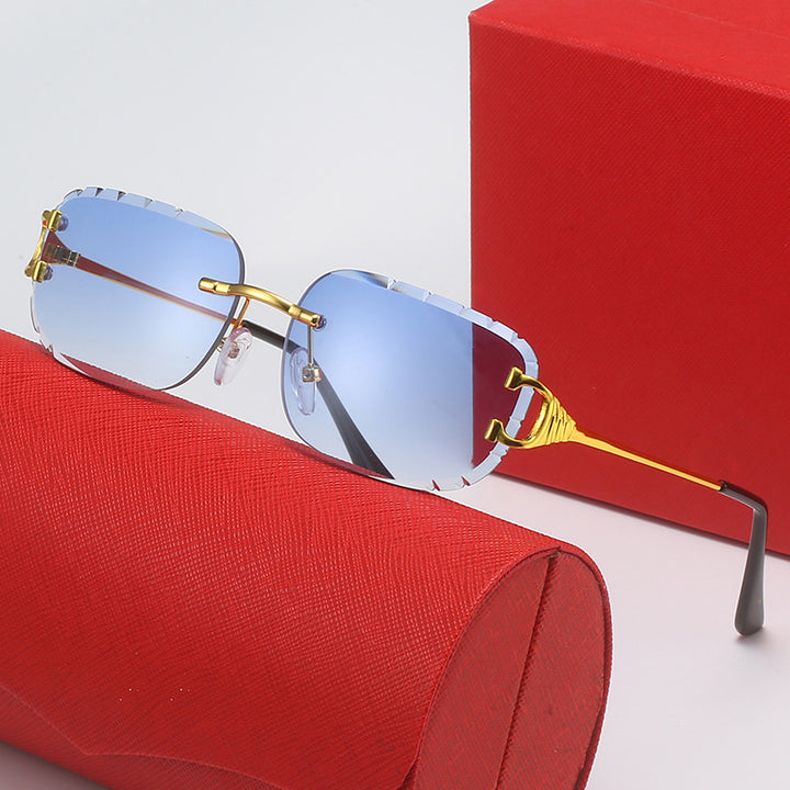 Ladies Designer Sunglasses with uniquely shaped frame and UV protection Stornfield