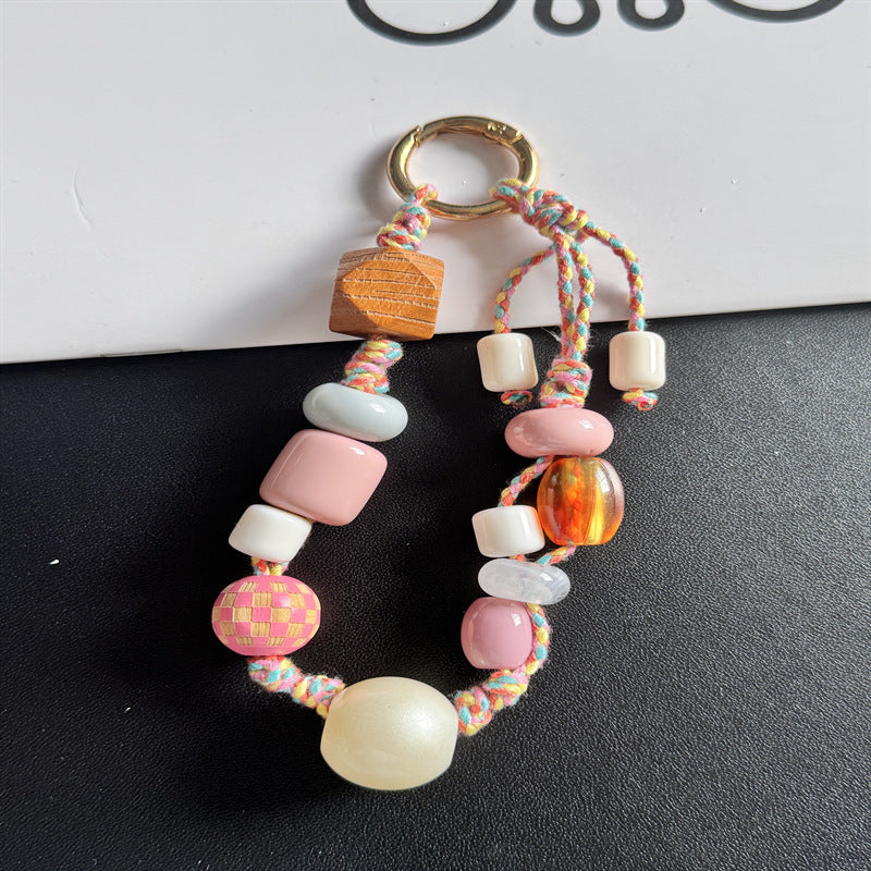 Decorative Beaded Charm Keychain Stornfield 1790135561