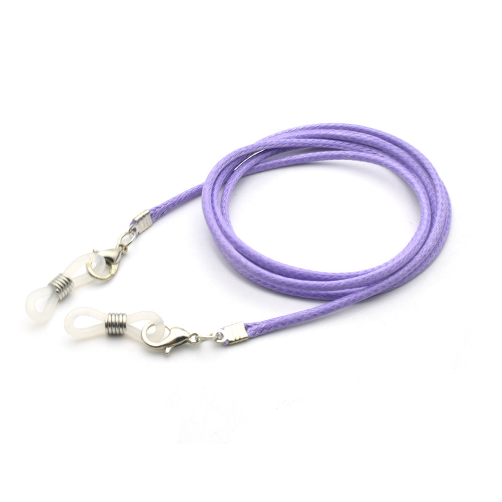 Braided Leather Eyewear Holder Stornfield