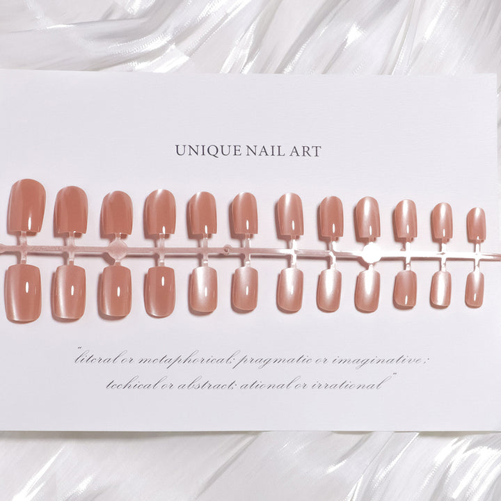 Unique Press-On Nail Art Set Stornfield