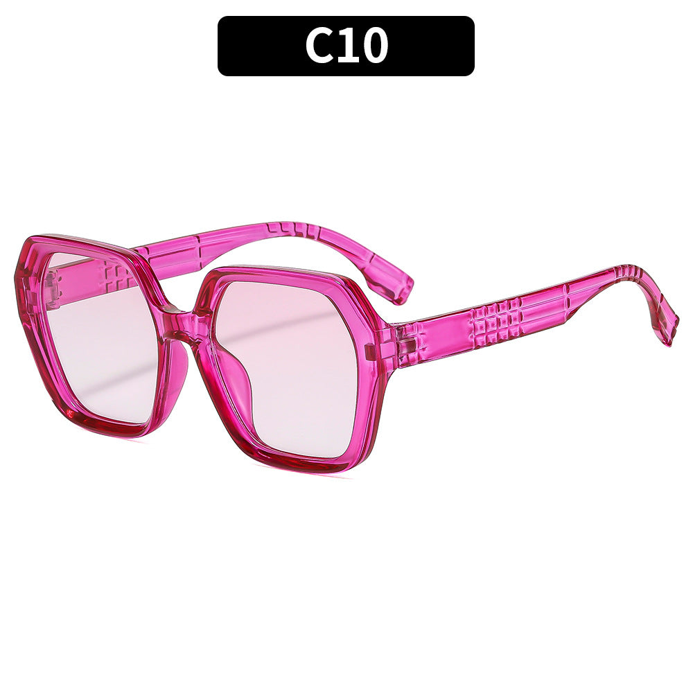 Chunky Square Frame Sunglasses