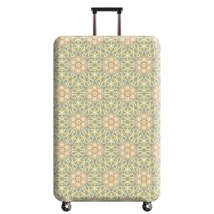 Women's Hard Shell Suitcase with Artistic Floral Pattern Stornfield