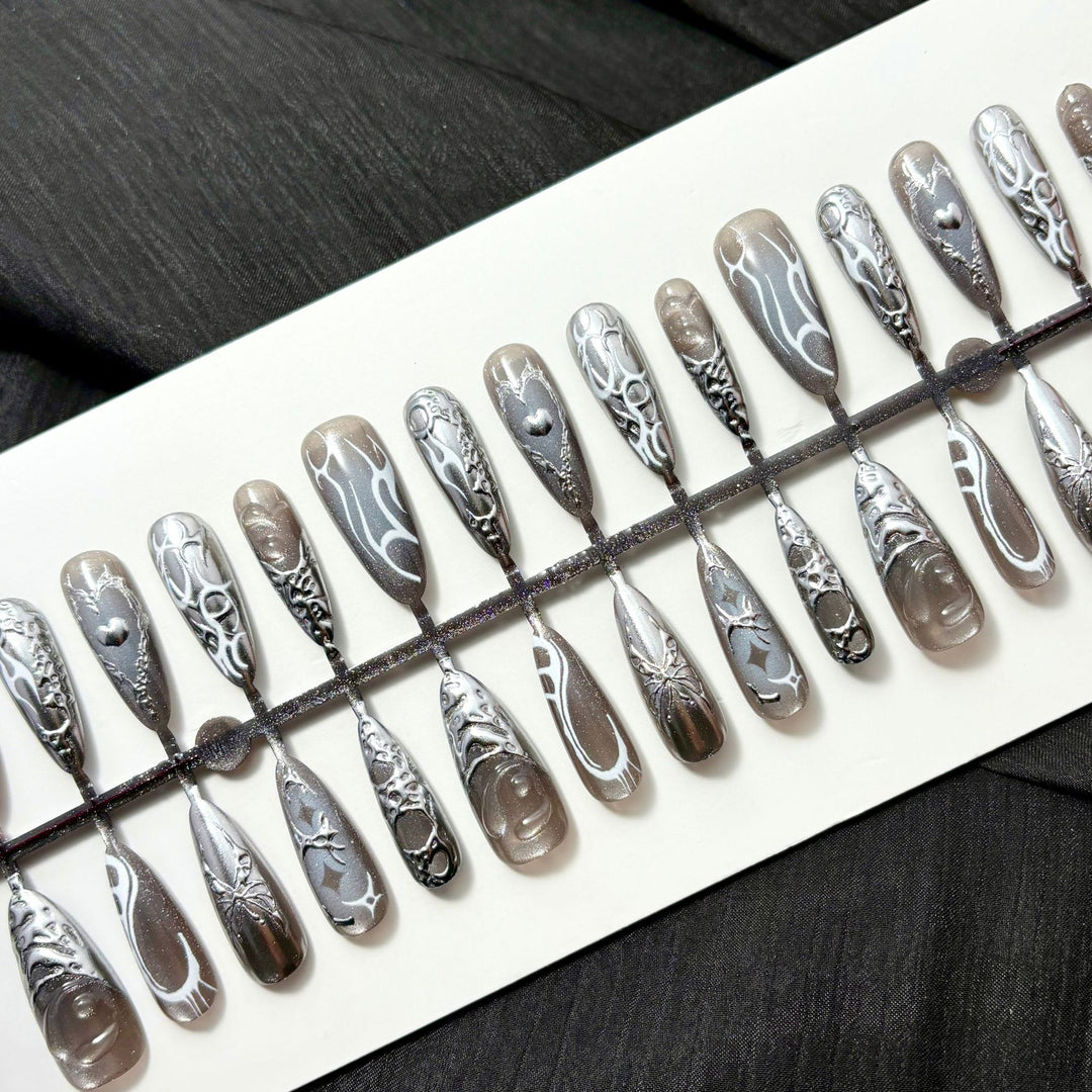 Elegant Ombre Art Press-On Nails