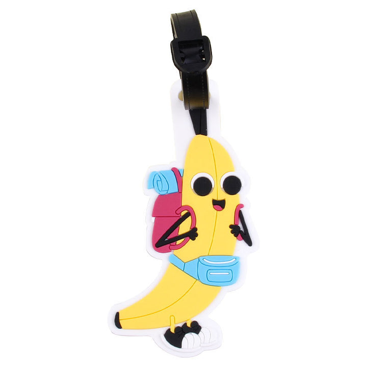 Fun Banana Character Luggage Tag Stornfield