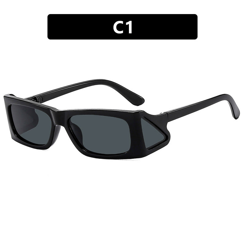 Ladies extravagant sunglasses in geometric design Stornfield