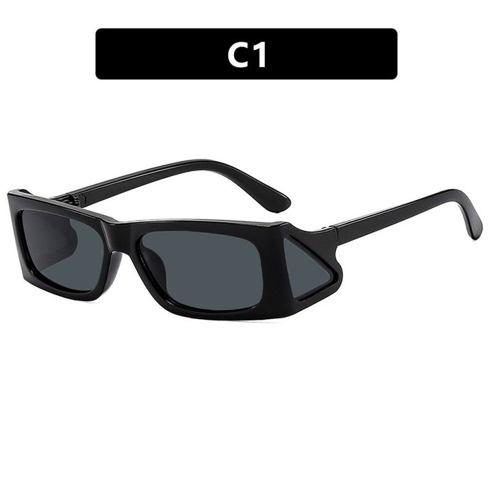 Ladies extravagant sunglasses in geometric design Stornfield