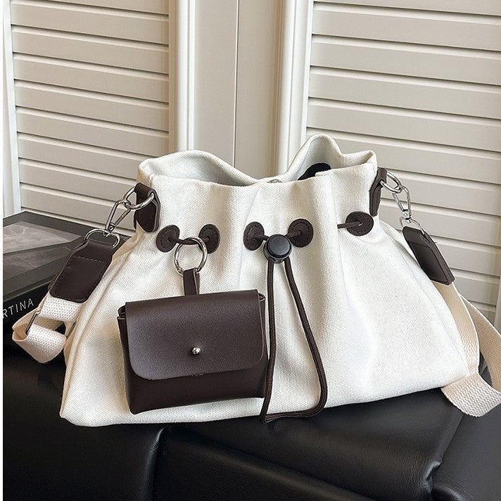 Drawstring Casual Tote Bag