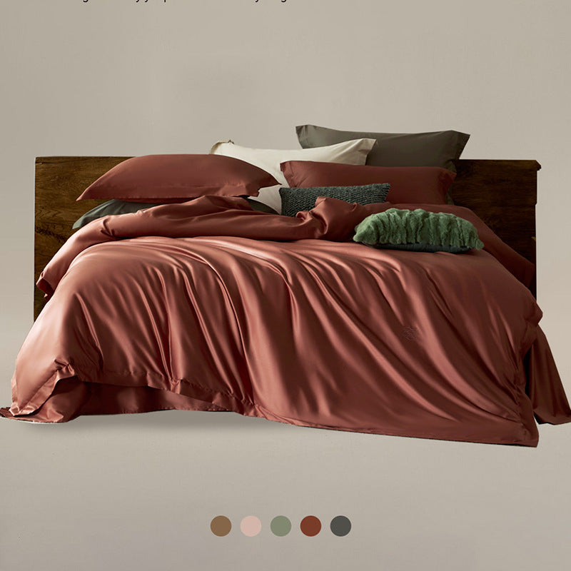 Premium Silky Sateen Duvet Cover Set