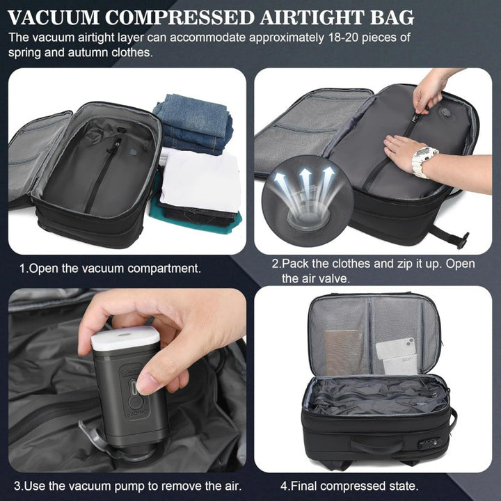 Multifunctional backpack with integrated charging port Stornfield