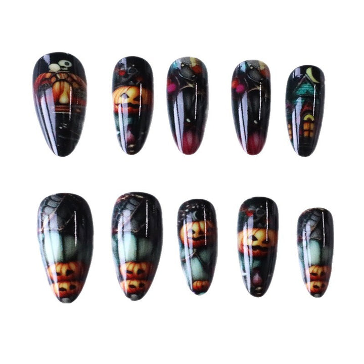 Halloween-Themed 3D Nail Art Stornfield