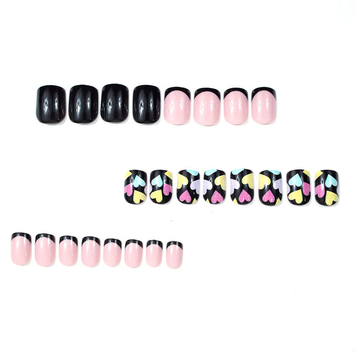 Artistic Heart Design Nail Art Stornfield