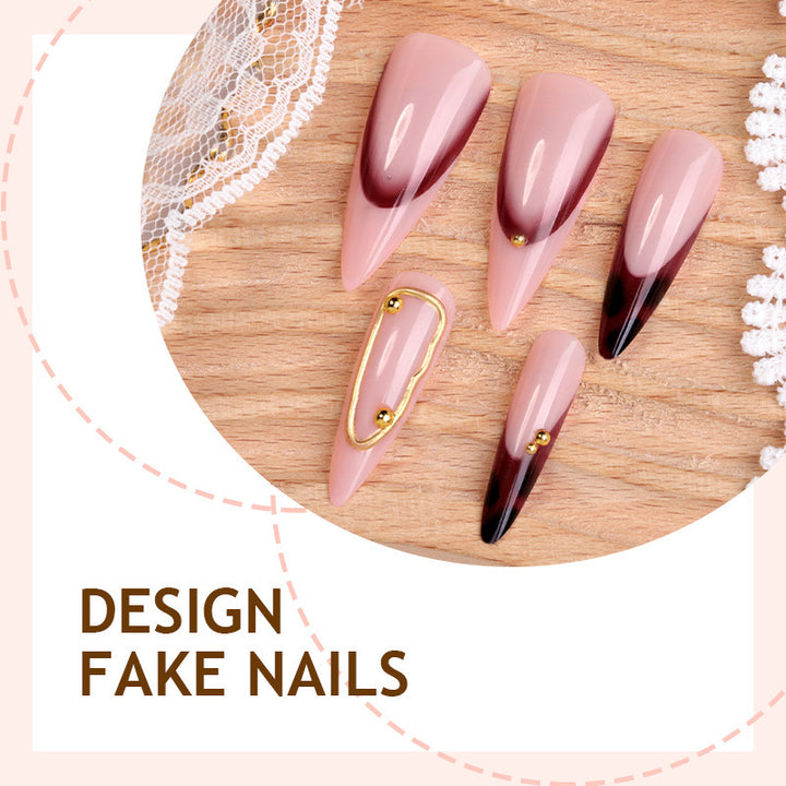 Fashionable artificial nail set Stornfield