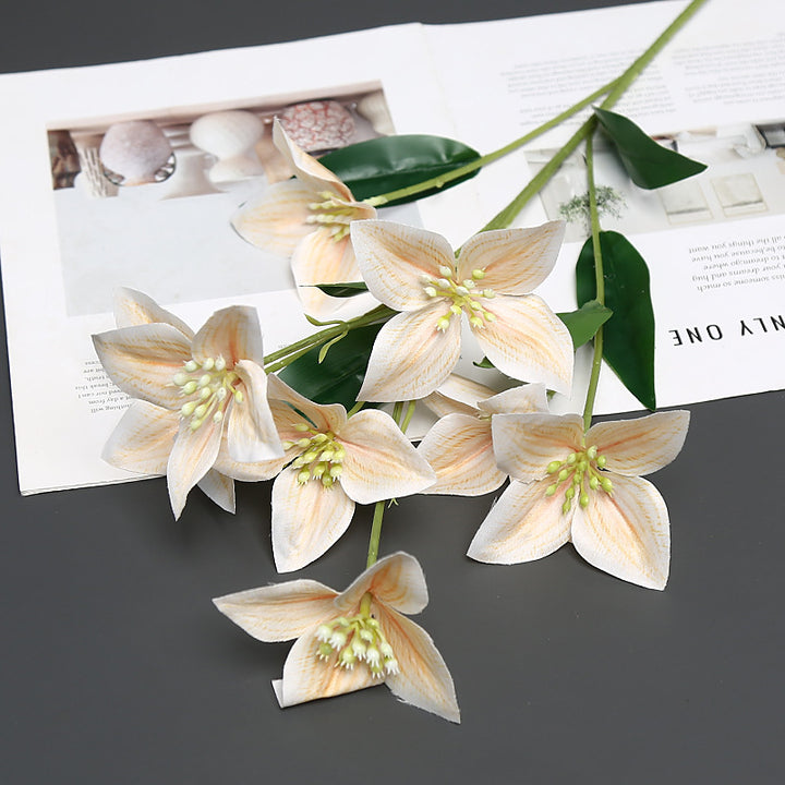Realistic Decorative Floral Stem
