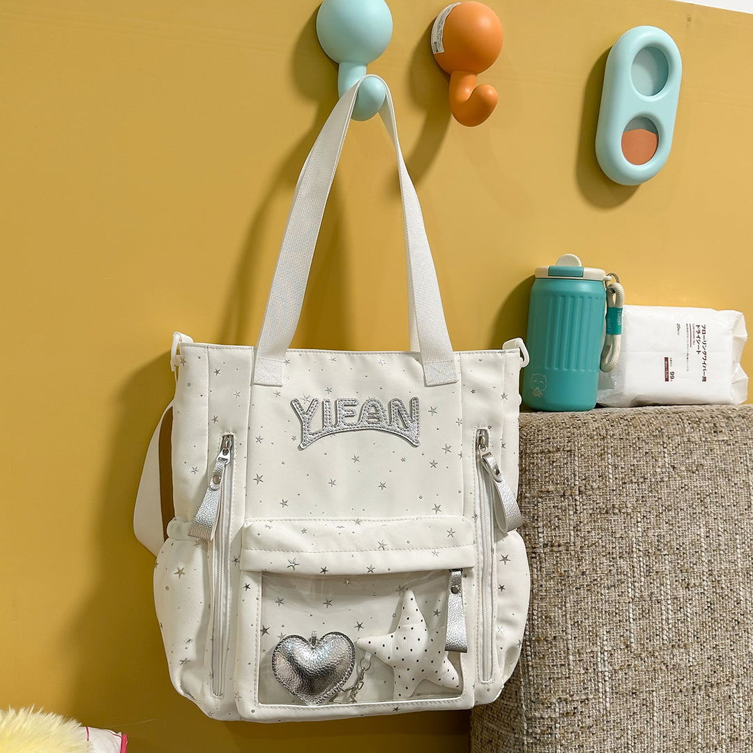 Lightweight Multi-Pocket Casual Tote Bag Stornfield
