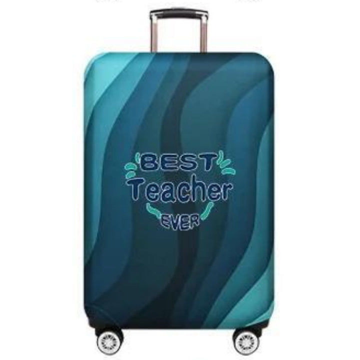 Women's Hard Shell Suitcase with Creative Teacher Design Stornfield