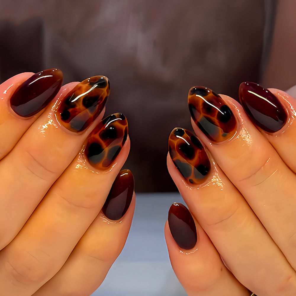 Premium Artistic Press-On Nail Design Stornfield