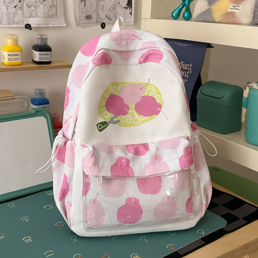 Playful Illustrated Lightweight Backpack Stornfield