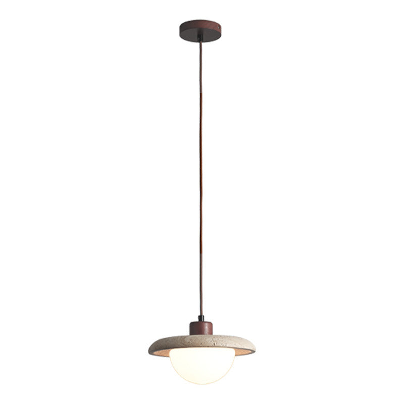 Stone Mixture Pendant Light