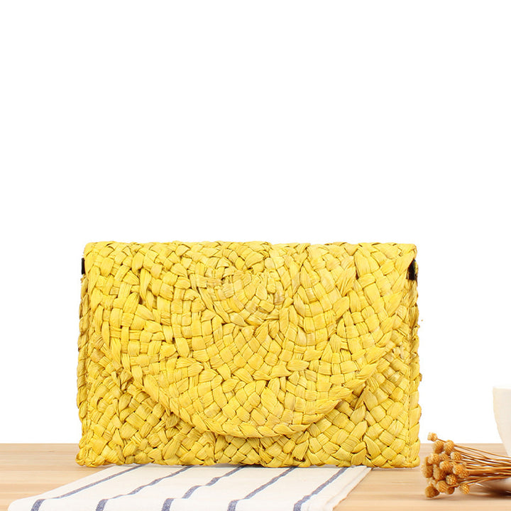 Clutch Made of Handmade Basket Weave Stornfield