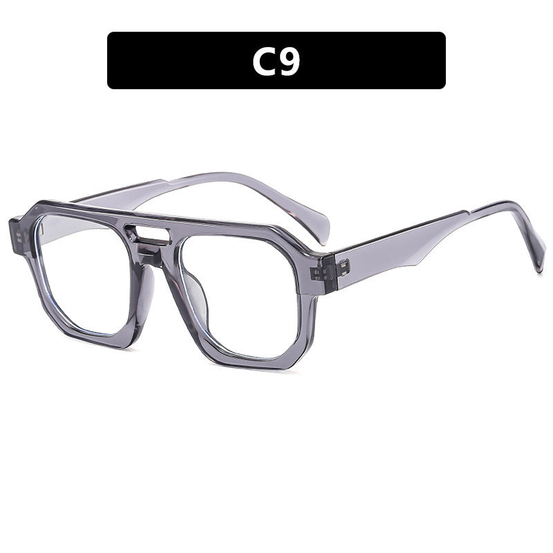 Women's modern sunglasses with square frame and UV protection Stornfield