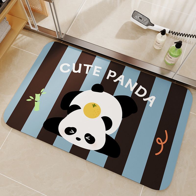 Cute Cartoon Bear Bath Mat