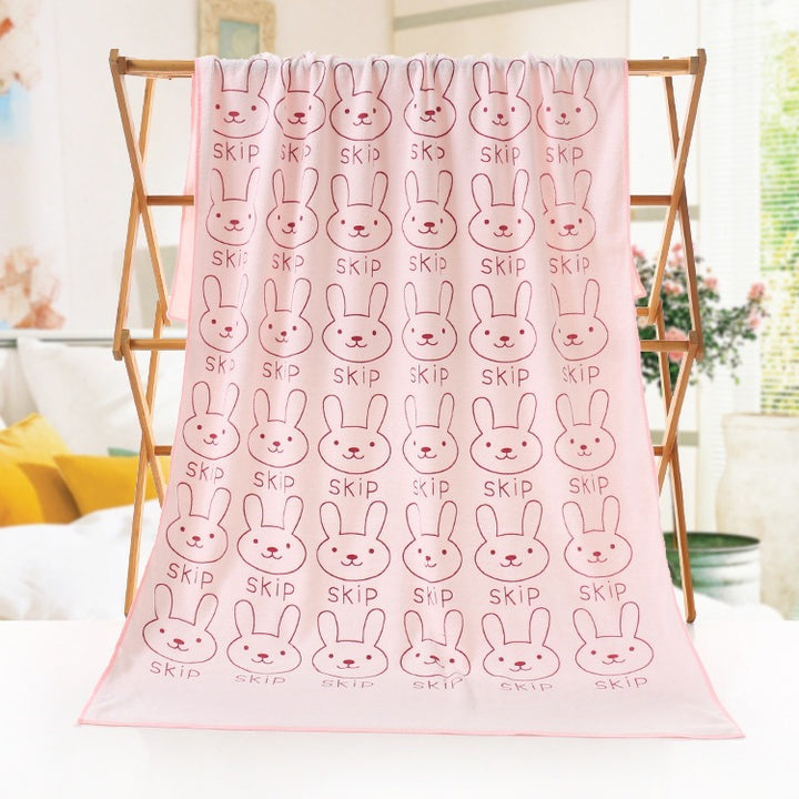 Cartoon-Themed Plush Fleece Blanket
