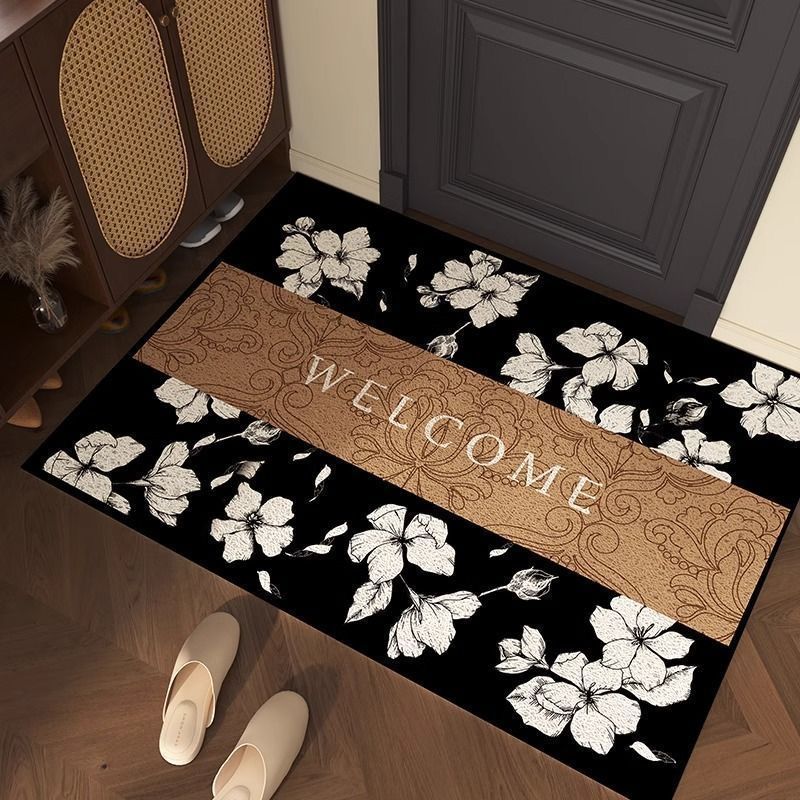 Decorative Geometric Shape Welcome Mat